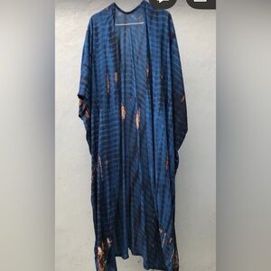 Kimono Tye-Dye Dark Blue, one size fits all